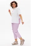 Костюм Michel Chic 1414 белый лаванда