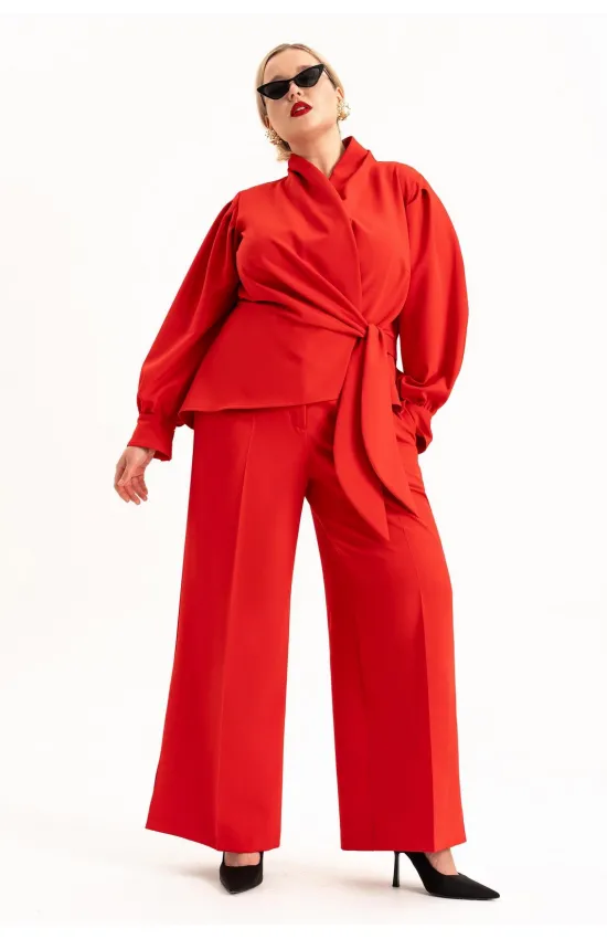 Костюм ALGRANDA 4114-9-3 Красный