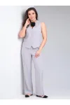 Костюм Vilena fashion 924 светло-серый