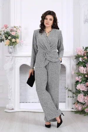 Костюм Ninele 6107 Серебро