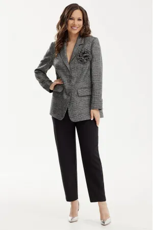 Костюм Магия Моды 2463 серо-чёрный