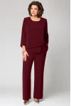 Костюм Мишель стиль 1342 винный