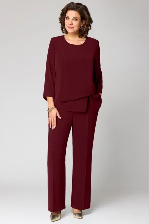 Костюм Мишель стиль 1342 винный
