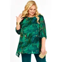 Костюм Элль-стиль 2263-14 изумруд