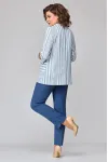 Костюм Мишель стиль 1133-1 сине-белый
