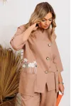 Костюм Anastasia 1202 кофейный