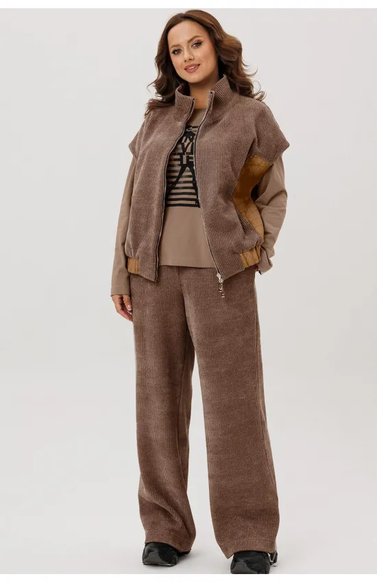 Костюм INVITE 6124 коричневый