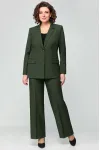 Костюм Мишель стиль 1177 хвойно-зеленый