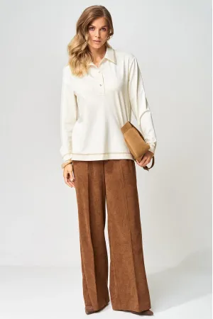 Костюм GIZART 5412 молочный, коричневый