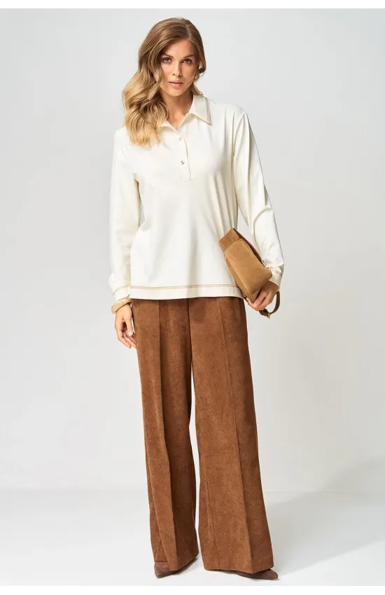 Костюм GIZART 5412 молочный, коричневый