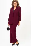 Костюм Vilena fashion 1094 бургунди Костюм Vilena fashion 1094 бургунди