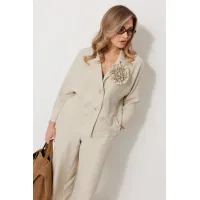 Костюм KALORIS 2287 бежевый