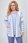 Костюм Элль-стиль 506-2 голубой