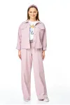 Костюм T&N 7738 пыльная роза и белый