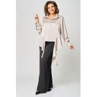 Костюм 2282 черный+жемчуг