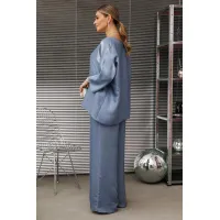 Костюм Anastasia 1228-1 голубой жемчуг