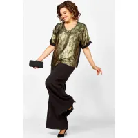 Костюм BAGIRA 1076 Черный+золото