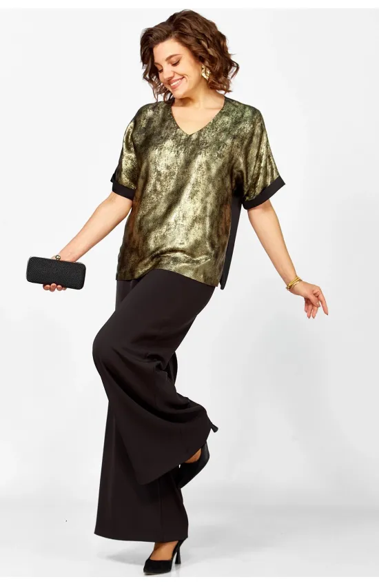 Костюм BAGIRA 1076 Черный+золото