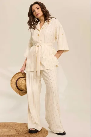 Костюм MisLana 1081 бежевый