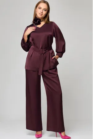 Костюм Мишель стиль 1160-1 винный