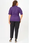 Костюм Lady Style Classic 1403/10 Черный с фиолетовым Костюм Lady Style Classic 1403/10 Черный с фиолетовым