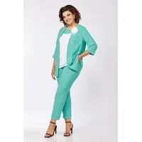 Костюм VI ORO 1135  бирюза Костюм VI ORO 1135  бирюза