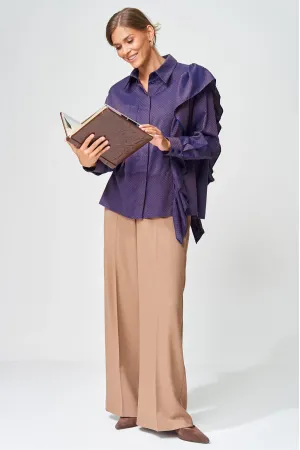 Костюм GIZART 5317-1 синий, бежевый