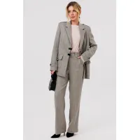 Костюм Faufilure C1576 Серо-бежевый