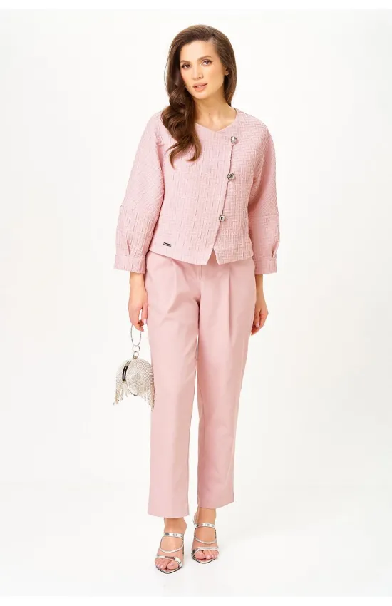 Костюм Michel Chic 1450 жемчужно-розовый