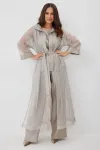 Костюм Магия Моды 2654 бежево-серый