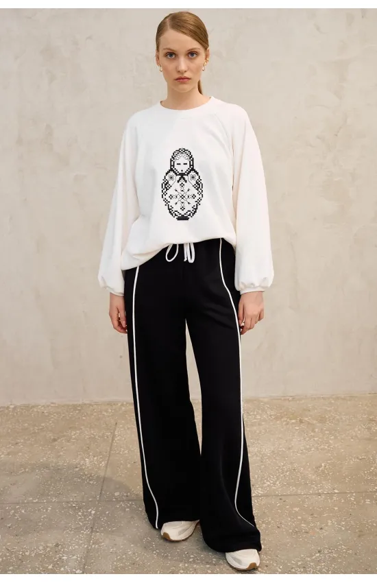 Костюм Lokka 1734 белый/черный