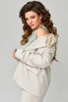 Костюм FITA 1462 серо-бежевый