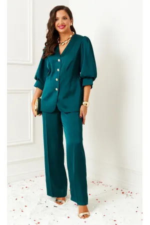 Костюм Beautiful & Free 6382 изумруд