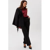 Костюм Vilena fashion 1121 черный+винный