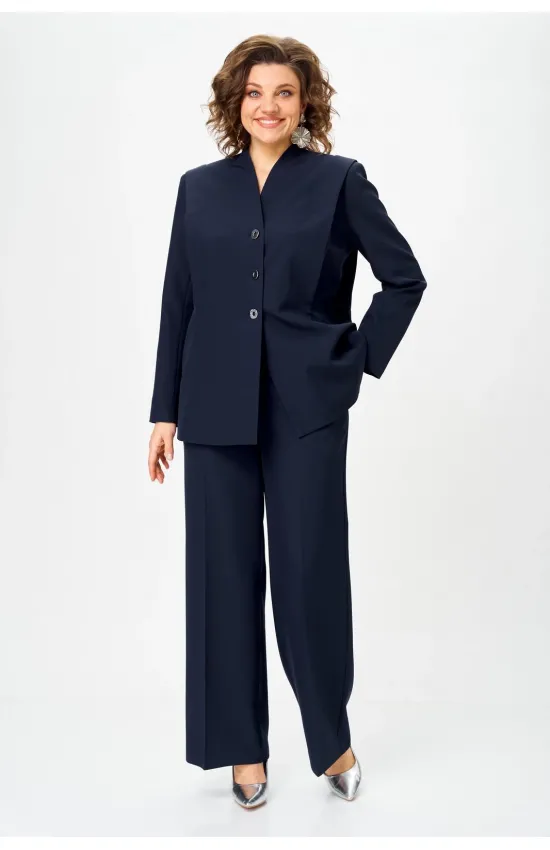 Костюм Vilena fashion 1138 темно-синий