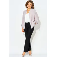 Костюм Лилиана 1493БрПн жемчуг+черный