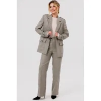Костюм Faufilure C1576 Серо-бежевый