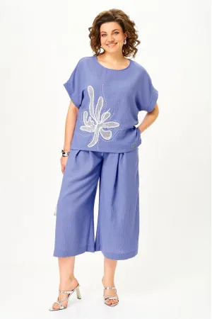 Костюм Michel Chic 1451 пыльно-васильковый