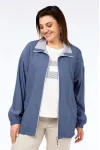 Костюм Lady Style Classic 2968 Голубой с бежевым