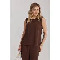 Костюм KALORIS 2298 коричневый+белый