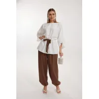 Костюм KALORIS 2310 молочный+коричневый