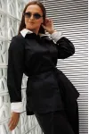 Костюм MisLana 1221 черный/белый