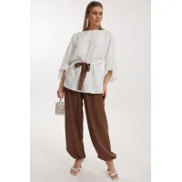 Костюм KALORIS 2310 молочный+коричневый