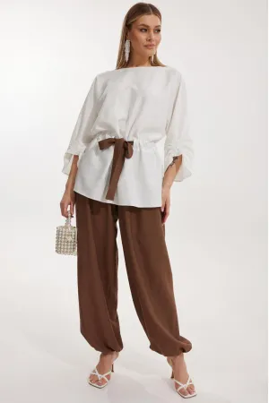 Костюм KALORIS 2310 молочный+коричневый