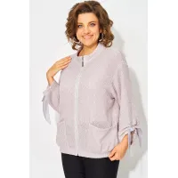 Костюм Лилиана 1493БрПн жемчуг+черный