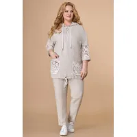 Костюм Svetlana Style 1577 серый