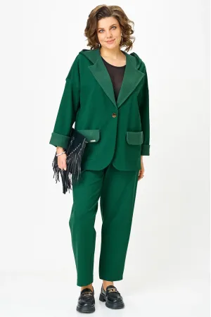 Костюм Michel Chic 1437-1 глубокий изумруд