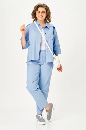 Костюм Vilena fashion 1158 голубой