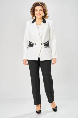 Костюм Anastasia MAK 1315 черный+молочный