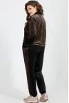 Костюм Mira Fashion черный леопард